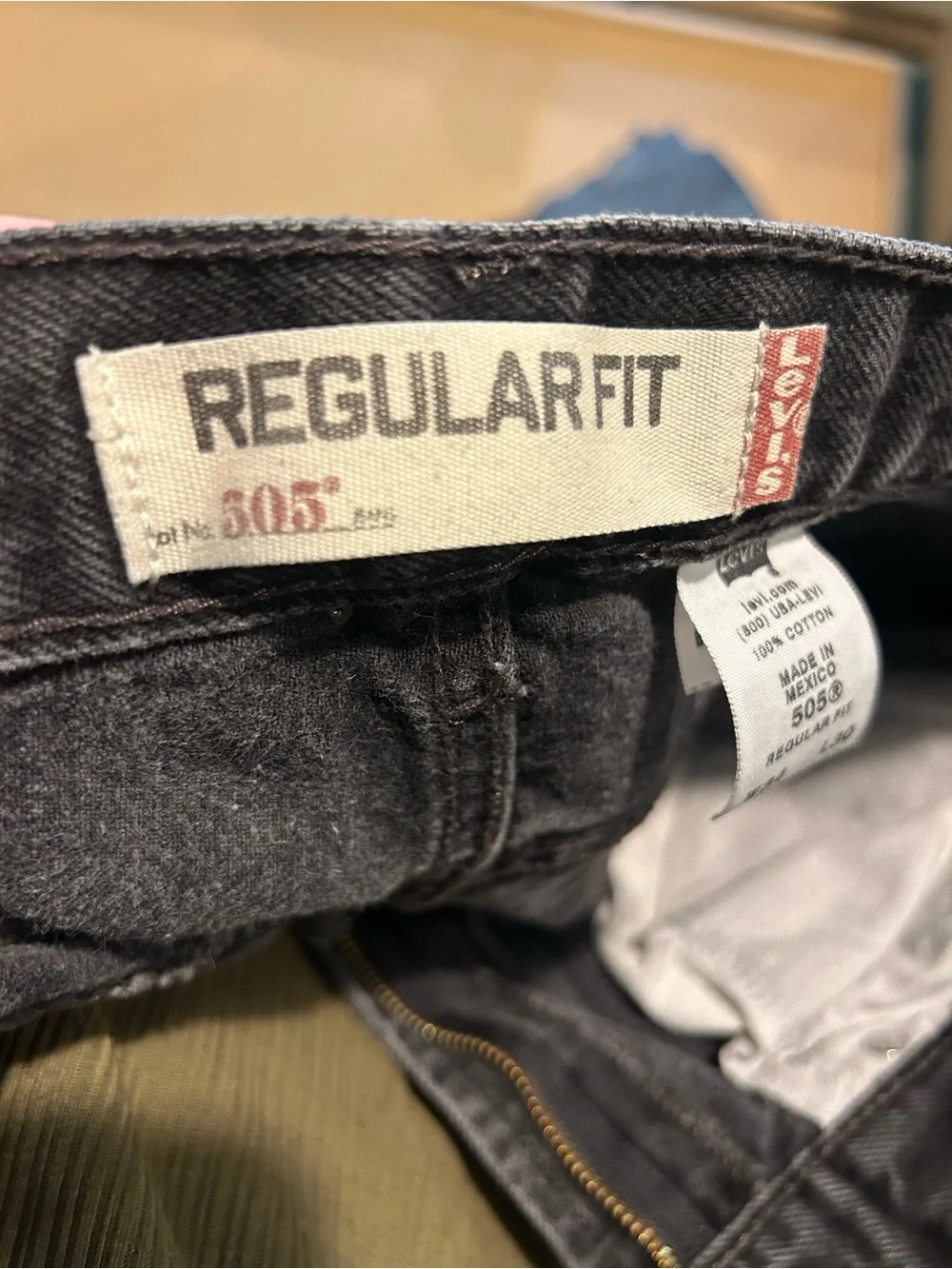 Levi's Men's Black Bootcut Jeans